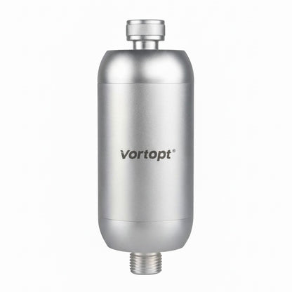 Rounded Silver Shower Filter